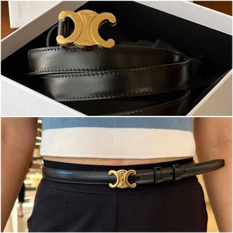 celine triomphe belt teen